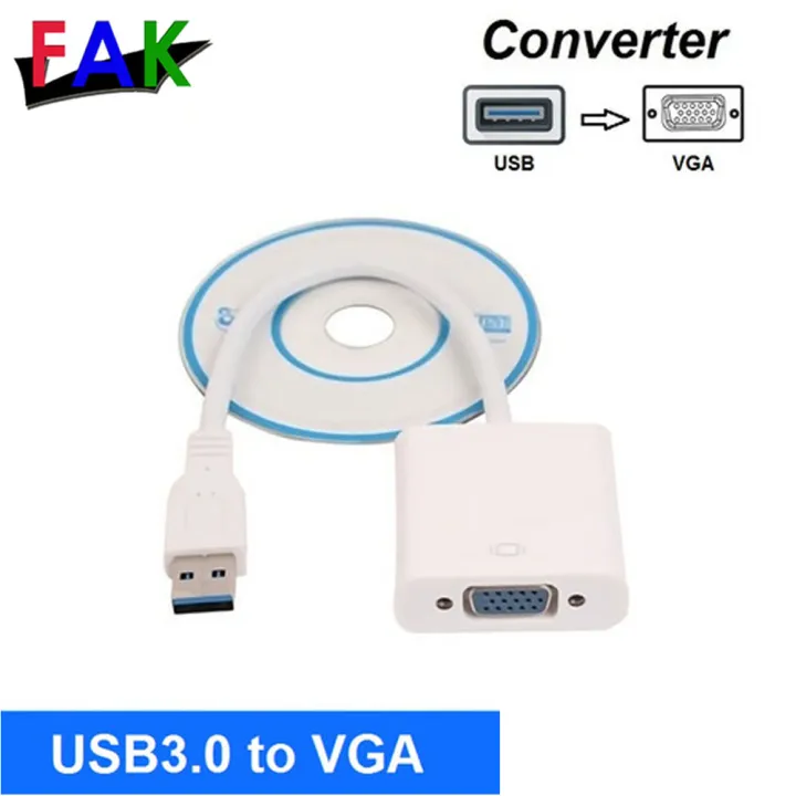 FAK CONVERTER USB 3.0 to VGA Display Adapter Lazada Indonesia