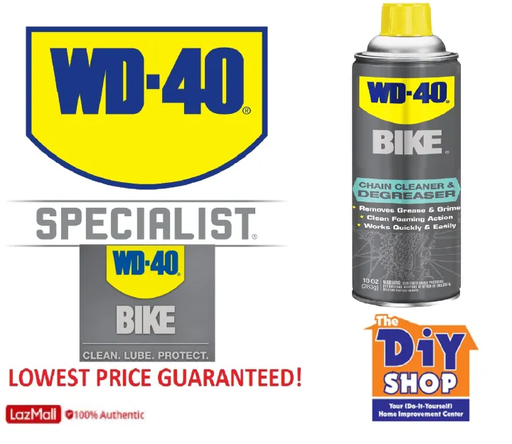 WD40 Bike Cleaner and Degreaser 10 oz 295 mL Specialist wd40 WD40