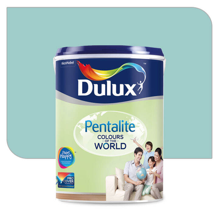 Dulux Pentalite AntiMould Interior Wall Paint Smooth Matt Finish (Aqua