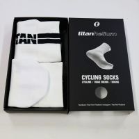 ถุงเท้าปั่นจักรยาน Titan helium cycling socks race 20