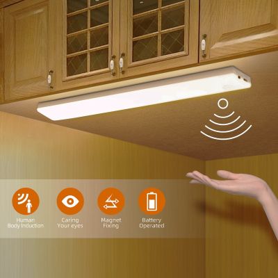 Led Cabinet Light Home Wall Lamp Indoor Lustre Kitchen Night Lights USB Rechargeable Lighting Room Sensor Lamps Battery Light Night Lights