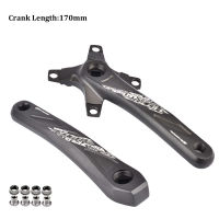 จักรยาน Square Hole Crankset 64/104BCD Mountain Bike Crank Sprocket 170/175Mm อลูมิเนียม Crank แคบกว้าง Chainring