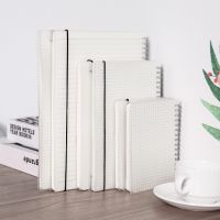 《   CYUCHEN KK 》 A6 A5 B5ไดอารี่โน๊ตบุ๊คอุปกรณ์วารสารขดลวด PP Grid Dot Blank Line Sketchbook Planner Agenda Notepad เครื่องเขียน