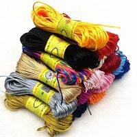 NEW 20 Yards/lot 1.5mm Chinese Knot Line Cord Silk Satin Cord Nylon Cord DIY String Necklace Bracelets Cord