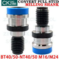 1PCS NT40 M16 BT50 NT50อะแดปเตอร์ดึง Studs CNC Retention Knob ดึงสตั๊ด BT40สำหรับ Milling ผู้ถือเครื่องมือตัดเครื่องมือ