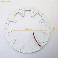 ZZOOI Easy Install Round 15W 18W 24W LED Ceiling Lamp Kits Ring Light PCB Surface Mounted Replace 2D Circular Tube 120V 220V 230V 240V