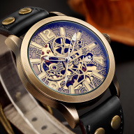 SHENHUA Đồng hồ đeo tay cơ tự động sang trọng chất liệu vỏ bằng thép không thumbnail
