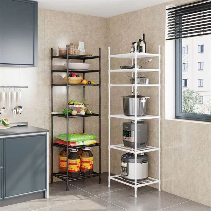 Kitchen Storage Racks Organizer Shelf Layer Space Saver Grocery Cabinet ...