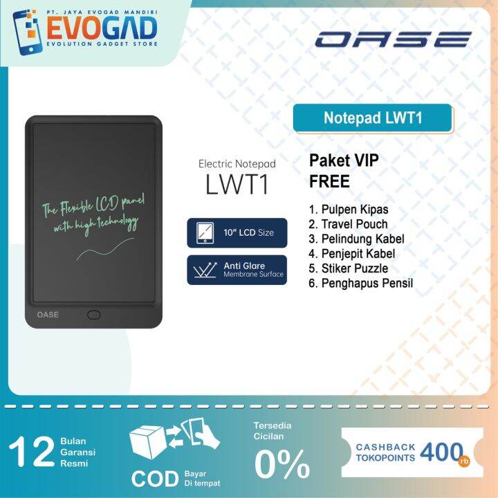 Oase Electric Notepad LWT1 / Notepad Digital Flexible LCS Panel