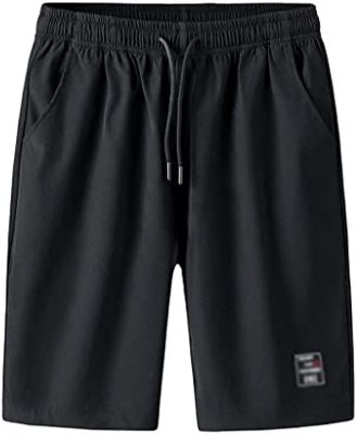 CFSNCM Mens Shorts Summer Shorts Men Clothing Casual Cargo Shorts Cotton Beach Short Pants Mens Boardshorts (Color : B, Size : L code)