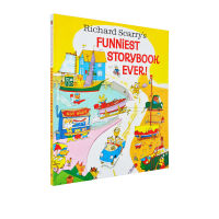 Original English version Richard scarry s Funniest Storybook Ever! Scullys interesting story book hardcover folio childrens Enlightenment picture story book