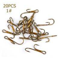 20Pcs เหล็กคาร์บอนสูงตกปลา Double Hook Worm Lure Barbed Crank Fishhook Pike ขนาดใหญ่ Eye Ultrasharp Pesca Iscas Fish