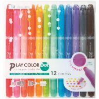 Tombow GCE-011 pencil Water-based felt-tip pen Play color dots 12 set