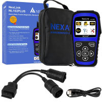 NexLink OBD2 NL102P สแกนเนอร์อัตโนมัติรถยนต์ดีเซลรถบรรทุก DPF รีเซ็ตน้ำมันสร้างใหม่สำหรับดีเซล2 In 1รถบรรทุกทนทาน ODB OBD 2เครื่องวิเคราะห์