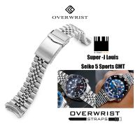 สายนาฬิกา Strapcode รุ่น Super-J Louis (Super Jubilee) for Seiko 5 sports GMT