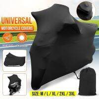 【LZ】ouwdwn M-3XL Universal Motorcycle Covers UV Protector Cover Indoor Outdoor 2 Colors Bike Motor Scooter Dustproof Cover Elastic Fabric