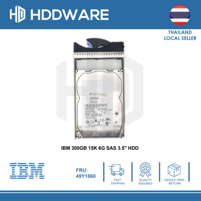 IBM 300GB 15K 6G SAS 3.5" HDD // 49Y1856 // 49Y1860 // 49Y1859