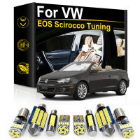 สำหรับ VW Cabrio MK1 EOS Scirocco Tuning 2001 2002 2008 2009 2011 2012อุปกรณ์เสริมภายในรถ LED Light Canbus หลอดไฟชุด