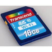 Transcend Wi-Fi SD Card 16GB Cl10