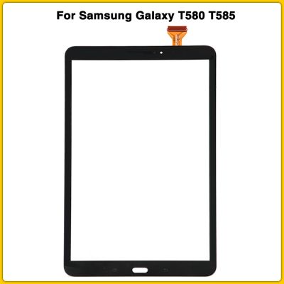 【SALE】 anskukducha1981 ใหม่ T585 Touchscreen สำหรับ Galaxy Tab A 10.1 SM-T580 SM-T585 T580หน้าจอสัมผัส Digitizer LCD ด้านหน้า