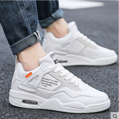 Brand Sneakers Men Air Cushion Basketball Shoes Retro Women Breathable Mesh leather sports Shoes Male Low-top shoes