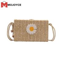 MOJOYCE ฤดูร้อนทอฟางกระเป๋ากล้องเดซี่ผู้หญิงสาว C Rossbody Messenger กระเป๋าถือกระเป๋า