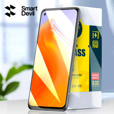 SmartDevil ปกป้องหน้าจอสำหรับป้องกันแบบเต็มรูปแบบ Xiaomi Redmi K30s เรดมี่ Note9 Note10ฟิล์มกระจกเทมเปอร์ป้องกันลายนิ้วมือป้องกันแสงสีฟ้า