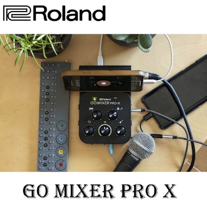 Roland GO Mixer Pro X Audio Mixer For Smartphone Original Lazada Indonesia