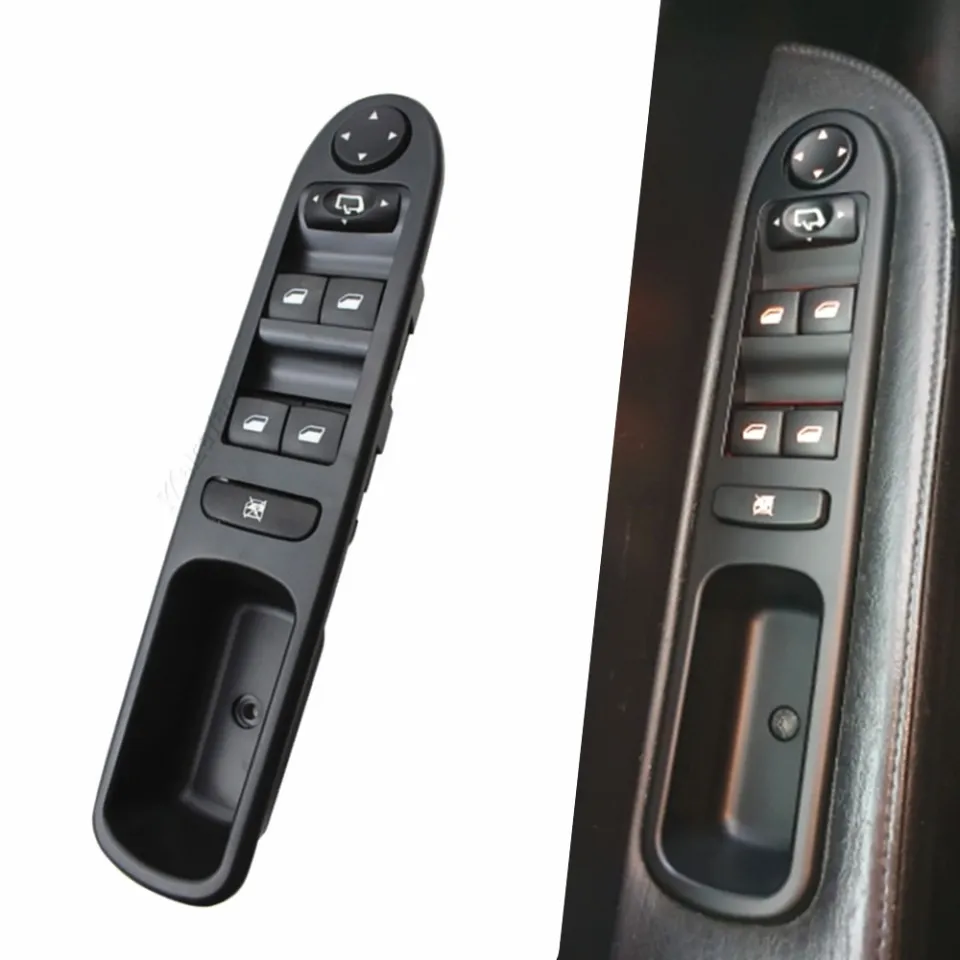 6554.kt 6554kt Lhd Master Power Window Control Switch Electric Compatible  Peugeot 307 Break 2000-2014 307sw 2002-2014 307cc 2003-2014