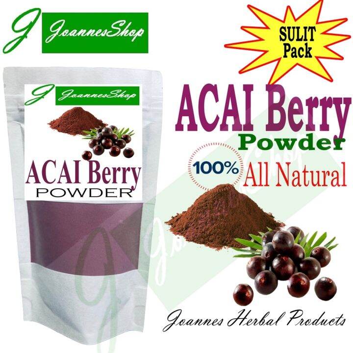 ACAI BERRY POWDER ANTIOXIDANT SULIT PACK Lazada PH
