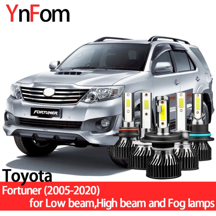 YNFOM LED headlights kit for Toyota Fortuner N50N160 20052020 low
