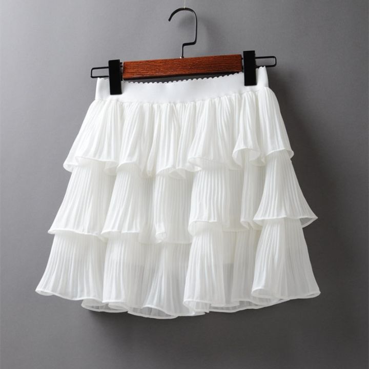 cc-elasticity-waist-skirt-ladies-skirts-pleated
