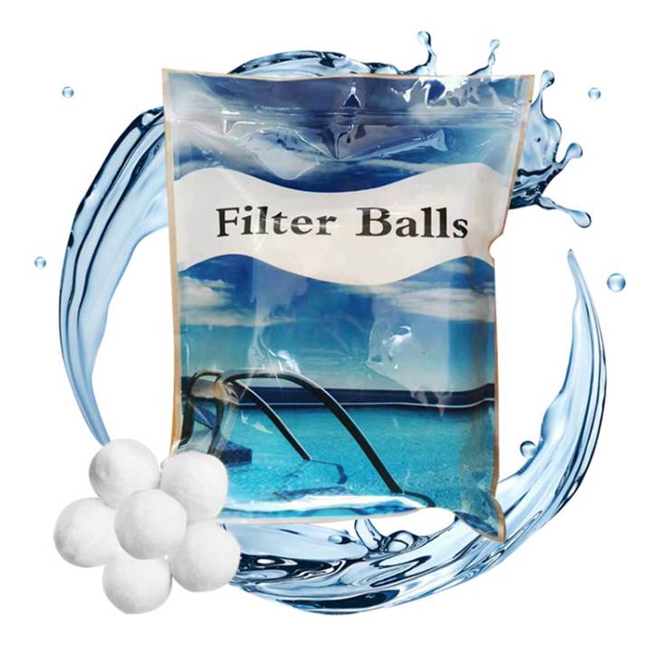 ลูกบอลกรอง200-500-700-1000g-1300g-ลูกบอลรีไซเคิลได้สระว่ายน้ำที่เป็นมิตรกับสิ่งแวดล้อมลูกบอลทำความสะอาดที่กรองผ้าฝ้ายตัวกรองตู้ปลา