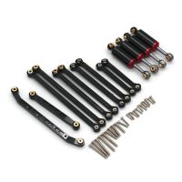 For FMS 1/18 EAZYRC Arizona Bronx RocHobby FIRE Horse Metal Shock Absorber Link Rod Steering Link RC Car Parts