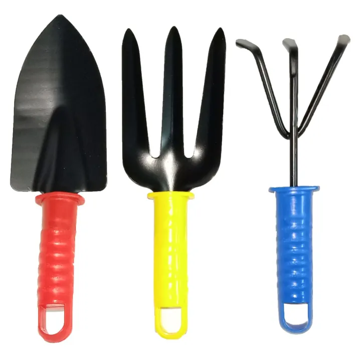 Quality Garden Gardening Hand Tools Trowel Rake Cultivator Transplant 