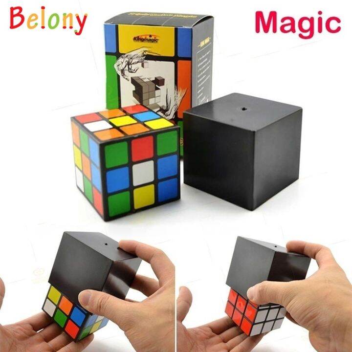 Belony Magic Cube Black Box Rubik's Cube Instantly Restores Rubikscube