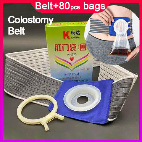 Durable And Elastic Colostomy Bags Ostomy Belt Drainable Urostomy Bag ...