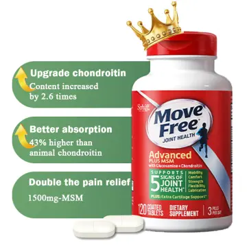 Schiff Move Free Advanced Joint Supplement, 200 Tablets 