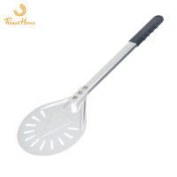 PizzAtHome 7 8 9 Inch Perforated Pizza Turning Peel Pizza Shovel Aluminum Pizza Peel Paddle Short Pizza Tool Non-Slip Handle