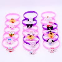 5Pcs Cute Kids Children Wristband Bracelet Decoration Cartoon Animal Rabbit Dog Girl Jewelry Baby Birthday Party Friendship Gift