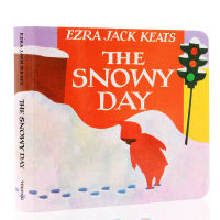 The snow day English original picture book caddick award work childrens scene cardboard book childrens Enlightenment picture story Christmas picture book