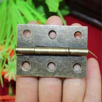 Bronze Tone Cabinet Door Luggage Hinge6 Holes DecorFurniture DecorationAntique Vintage Old Style50x33mm12Pcs