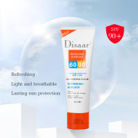 Disaar UV SUNSCREEN ครีมกันแดด SPF UVB60+UVA90 สำหรับบำรุงผิวหน้า กันน้ำ ติดทนนาน SPF UVB60+UVA90 PA+++ พร้อมส่ง