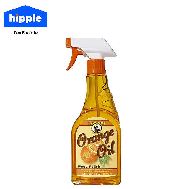 Howard ORS016 Orange Oil Furniture Wood Polish 16Oz Lazada