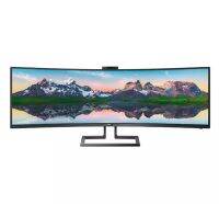 Monitor 48.8 PHILIPS 499P9H1/67 (VA, DP, HDMI, USB) SuperWide 60Hz รับประกัน 3 ปี