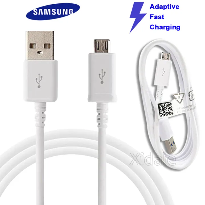 SAMSUNG สายชาร์จ Micro USB Data Cable Original ความยาว 1 เมตร !!รับประกันตัวสินค้า 1 ปีเต็ม