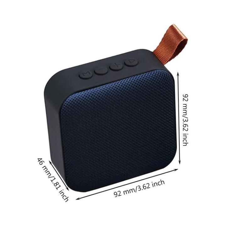 mini-wireless-speaker-fabric-pattern-subwoofer-music-player-speaker-with-multiple-playback-modes-and-long-lasting-playtime-compatible-with-most-smart-systems-adaptable