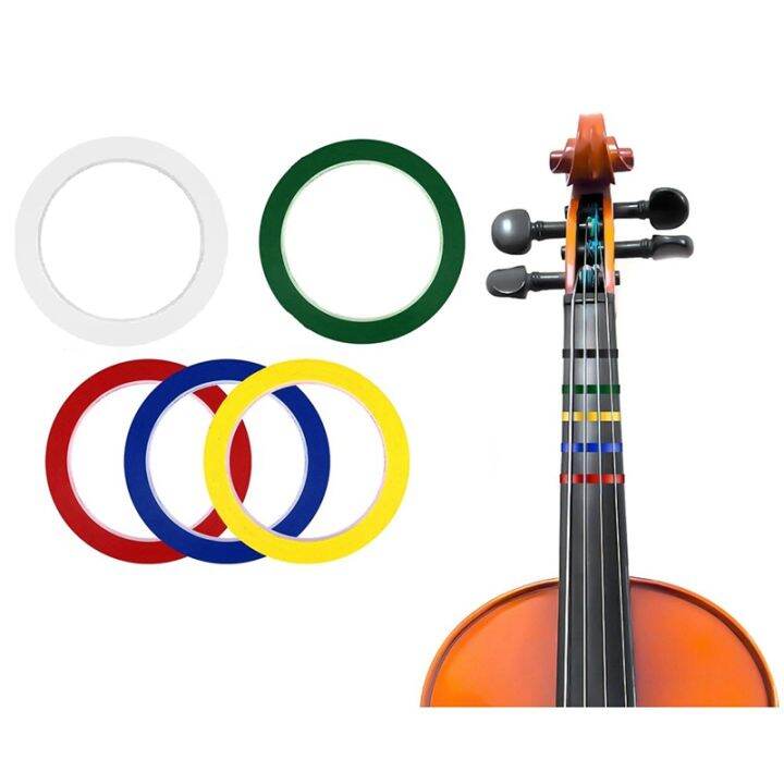 5-pcs-violin-tape-fingerboard-violin-finger-tape-for-beginners-fretboard-orchestral-instruments-5-colors