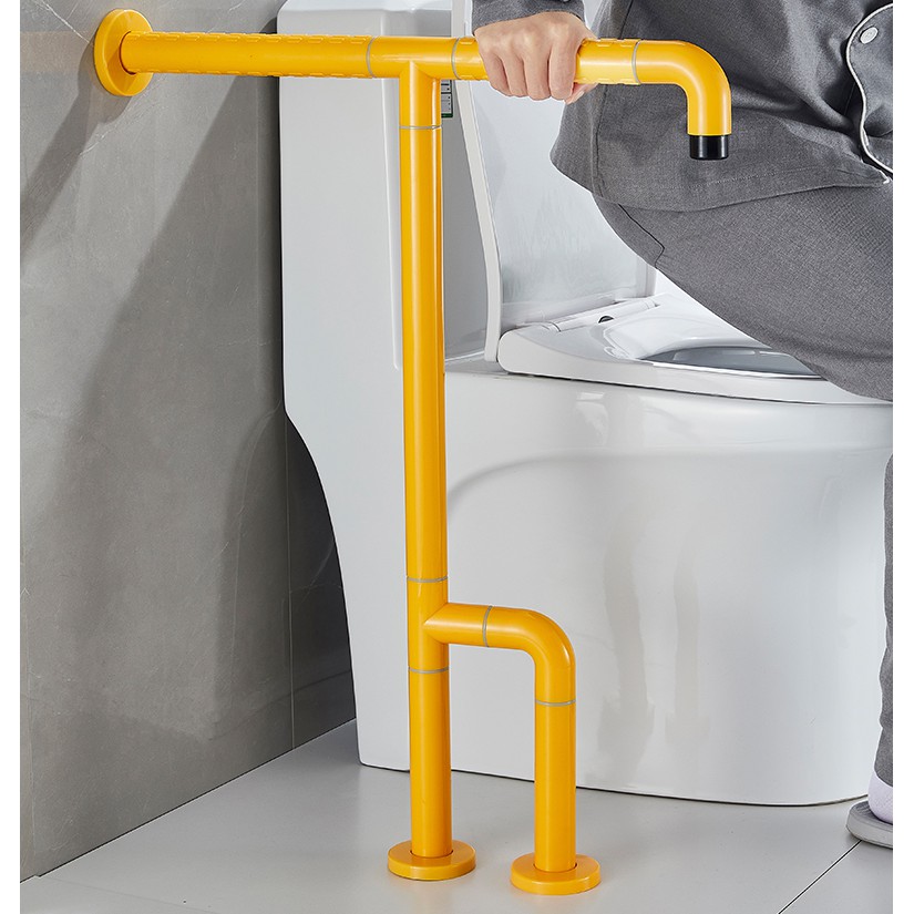 Handrail Elderly Drop Safe Bathroom Barrier-free Disabled Handle Size : A LAAN Non-slip Copper Pregnant Women 