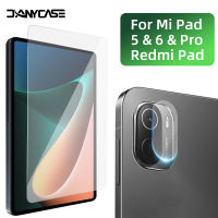 กระจกเทมเปอร์แผ่น Xiaomi ปกป้องหน้าจอสำหรับ5 &amp; 5 Pro Xiaomi MiPad 6 &amp; 6 Pro 11นิ้ว Redmi Pad 10.6นิ้วฟิล์มป้องกัน HD